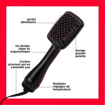 Immagine prodotto di Revlon Styling Brush Salon Collection Pro Straightening Drying Brush