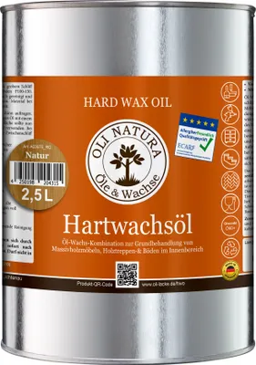 Produktbild von Oli Natura Hartwachsöl, 2,5 Liter / Natur