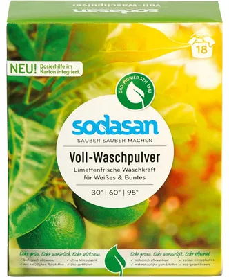 Produktbild von SODASAN -Universalwaschpulver Limette, 1,01 kg