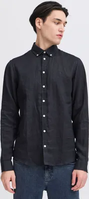 Produktbild von CASUAL FRIDAY CFAnton Herren Freizeithemd Hemd Basic Leinenhemd Button-Down-Kragen Regular Fit