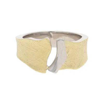 Produktbild von Ring Silber 925 Gold plattiert JL20-07-0968 JuwelmaLux Größe 54