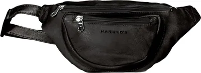 Produktbild von HAROLD'S Leder Gürteltasche Umhängetasche Country Hipbag Black schwarz