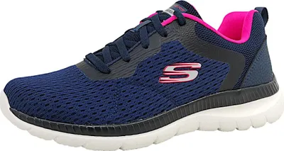 Productafbeelding van Skechers Bountiful Quick Path Sportschuhe Damen Laufschuh Blau Freizeit