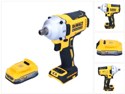 Obrázek produktu pro Akumulátorový rázový utahovák DeWalt DCF 892 N 18 V 812 Nm 1/2" bezkartáčový + 1x baterie Powerstack 1,7 Ah - bez nabíječky