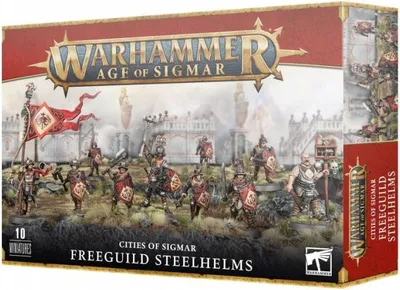 Produktbild von Games Workshop Cities Of Sigmar: Freeguild Steelhelms, Sammelfigur, Kartenspiel