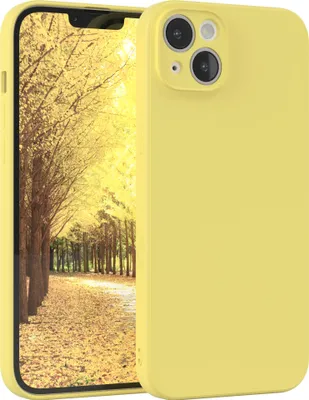 Produktbild von EAZY CASE - TPU Hülle für Apple iPhone 14 Plus, TPU Case stoßfeste Handyhülle, weiches Cover mit Kameraschutz, Silikonhülle in Gelb