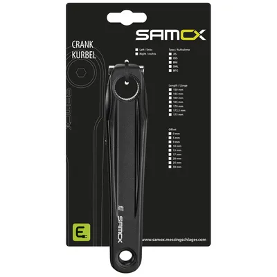 Produktbild von Samox Shape 3 Kurbelarm 175 mm / 13 mm Offset für Shimano E6100 / E7000 / E80...