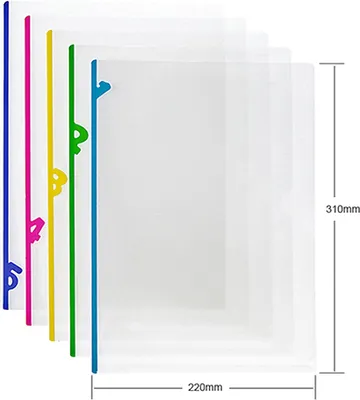 Imagen del producto de Conjunto de carpetas numeradas, tamaño A4, modelo A555