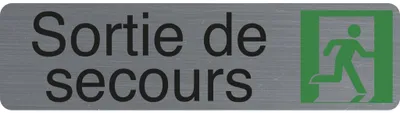 Image de Exacompta 67172E Plaque adhésive Sort