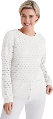 Produktbild von Stooker Women LULU KNITTED SHIRT Damen Strickpullover Regular Fit 40/42 white