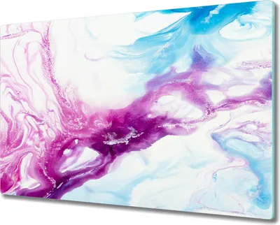 Produktbild von Coloray Hackbrett Kochplattenabdeckung Herdabdeckplatte 80x52 cm Schneidebrett Küchenbrett - Marmor Textur