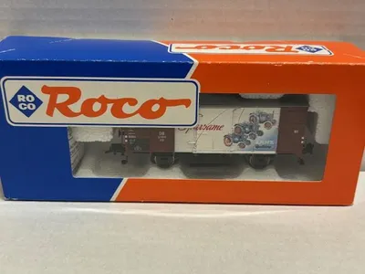 Produktbild von Roco Gedeckter Güterwagen G10 DB Lanz Bulldog  47283