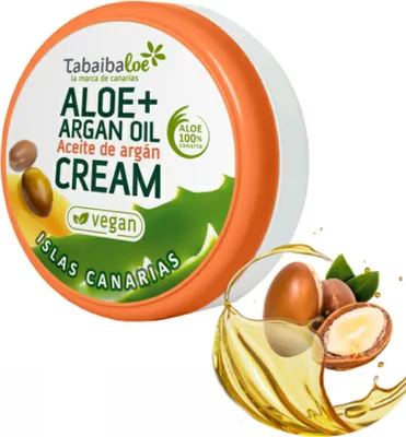 Obrázok produktu pre Tabaibaloe Vegan - Aloe Vera + Argan Oil Krém na tvár a telo