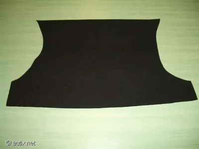 Produktbild von Kofferraummatte Teppich Fußmatte passend für VW Golf 2 II 1983–1992