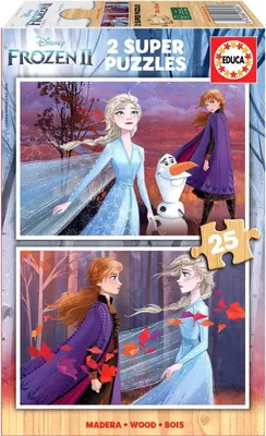 Obrázok produktu pre Puzzle 2x25 dielikov - Frozen II