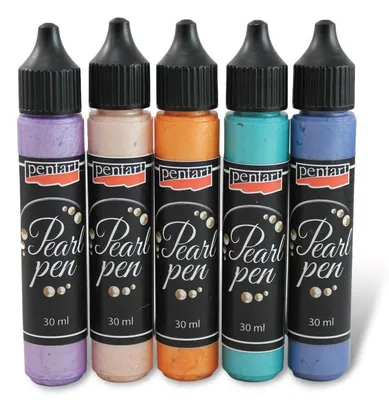 Produktbild von Pentart Pearl Pen Flüssigperlen 30 ml - 18747 - Spinatgrün