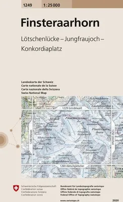 Produktbild von Swisstopo 1 : 25 000 Finsteraarhorn