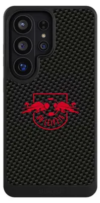 Produktbild von NIVOCASE Hülle für Samsung Galaxy S26 Ultra  Handyhülle NIVOcore Case Schwarz Carbon Offizielles Lizenzprodukt RB Leipzig