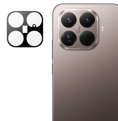 Image de Film de protection pour l'objectif de l'appareil photo du Xiaomi 15T Pro 5G - Verre trempé 9H - Protection intégrale