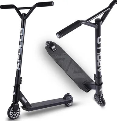 Immagine prodotto di Apollo Stunt Scooter Gravity - Monopattino per bambini e adolescenti, dai 6 anni in su, adatto anche ai principianti, Black/Shiny