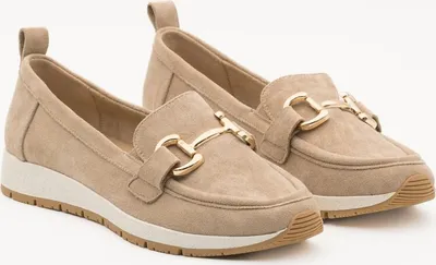Produktbild von Buonarotti - Mokassins Khaki aus WildKunstleder mit Schnalle - 39 EU - Khaki