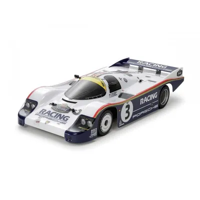 Produktbild von Tamiya RC Porsche 956 Racing Bausatz 300047508 – Maßstab 1:10, Elektroantrieb, 2WD RARE