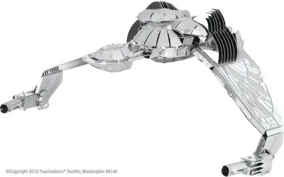 Produktbild von METAL EARTH 3D-Puzzle Star Trek: Klingonischer Raubvogel