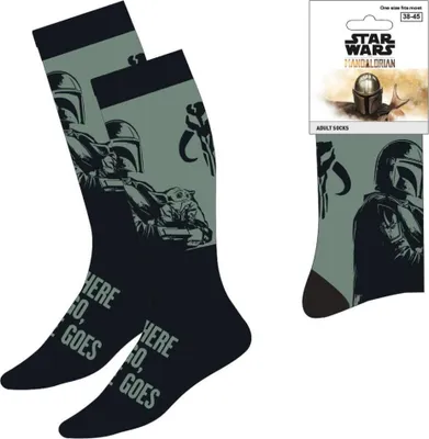 Immagine prodotto di Star Wars: The Mandalorian Socken Mandalorian & Grogu 38-45