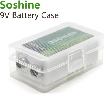 Zdjęcie produktu dla Pojemnik Soshine na akumulatory 9V 6LR61/AM-6(6F22) lub baterie 6LR61 / AM-6(6F22)