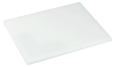 Produktbild von Interlux Schneidebrett - 530x325x15mm - Weiß.Interlux Schneidebrett - 530x325x15mm - Weiß