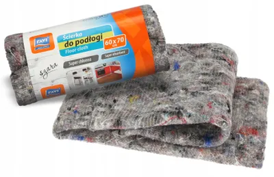 Image de RAVI chiffons, chiffons de nettoyage, 60 x 70 cm, chiffons pour les sols, chiffons hygiéniques pour le ménage