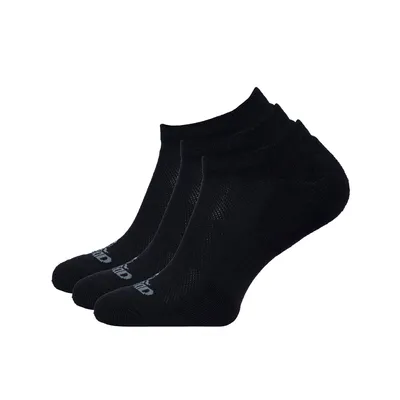 Produktbild von NOMAD® Wandersocken Footie 3er-Pack 43/46 Schwarz Gepolstert Nahtlos Sneakersocken