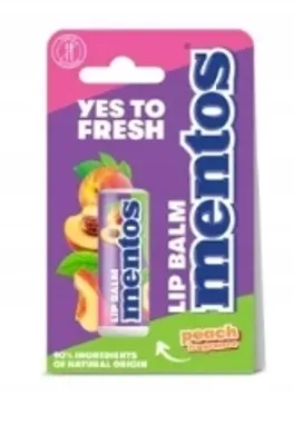 Produktbild von Mentos Peach Lip Balm - 44g Premium Hydration For Soft Smooth Lips