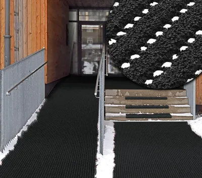Produktbild von SafeStep AntiRutsch - Sicherheitsmatte PRO Graphit 1,20  x 7,50 Meter