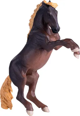 Zdjęcie produktu dla Mojo Fun Brumby Stallion, 3 lat(a), HORSE WORLD, Brązowy, Żółty, Polichlorek winylu (PVC)