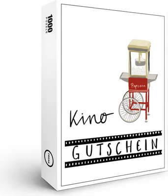 Produktbild von raxxa Premium-Puzzle "Kinogutschein", 1000 Teile