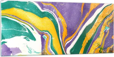 Produktbild von Bilder auf glas - Abstraktion modern - 120x50cm - Glasbilder - Wandbilder - Kunstdruck - zum Aufhängen bereit - Wanddekoration aus Glas - Glas Bilder - Wandbild auf Glas - Einteilig - GAB120x50-3961