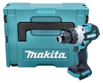 Zdjęcie produktu dla Makita DHP 486 ZJ akumulatorowa wiertarko-wkrętarka udarowa 18 V 130 Nm bezszczotkowa + Makpac - bez akumulatora, bez ładowarki