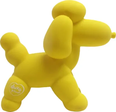 Produktbild von Duvo+ Hundespielzeug Latex Balloon Poodle gelb