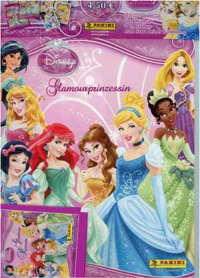 Immagine prodotto di Panini - Disney Glamour Princess - figurina da collezione - album - staterello + 3 bustine.