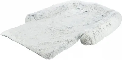 Immagine prodotto di TRIXIE Coperta imbottita Harvey, cuccia imbottita per animali domestici, per interni, per cani, grigia, rettangolare, tinta unita