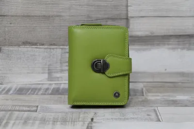 Produktbild von Greenburry Spongy Kl. Schlossbörse sea green