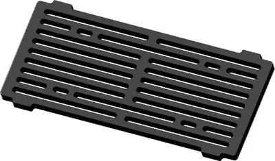 Produktbild von Kaminrost / Ascherost 382x165x15mm passend für Wamsler**