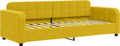 Obrázok produktu pre vidaXL Ležadlo na deň žlté 80x200 cm Velvet
