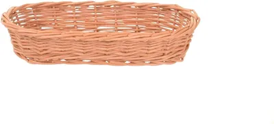 Produktbild von Aufbewahrungskorb Oval aus Weide Regalkorb Handgeflochtener Korb Deko & Küche