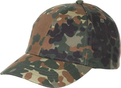 Produktbild von MFH Kinder BB Cap, mit Schild, größenverstellbar, flecktarn