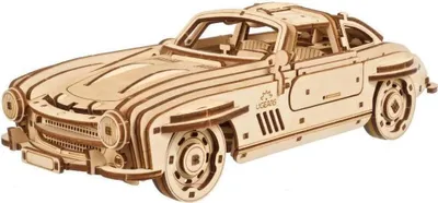 Produktbild von Modellauto Bausatz Flügeltüren Sportcoupe 1:24 Holz 262 Teile