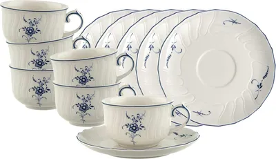 Produktbild von Villeroy & Boch Vieux Luxembourg Teetasse mit Untertasse 150 ml 6er Set