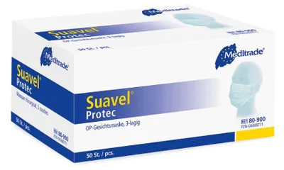 Produktbild von 50 Stk. OP Masken / Medizinischer Mundschutz von Meditrade