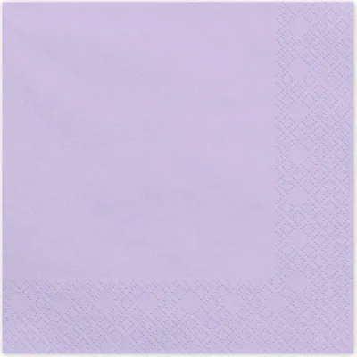 Produktbild von Servietten Uni 20Stk./33x33cm | Flieder